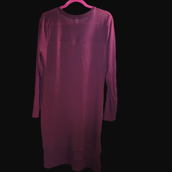 Bozzolo size 2X Color: Burgundy - Picture 5 of 6